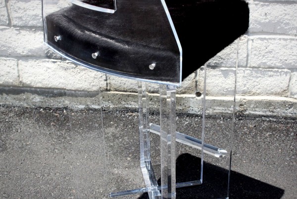 Detail-of-Criss-Cross-barstool-with-pony-hair-upholstery-2