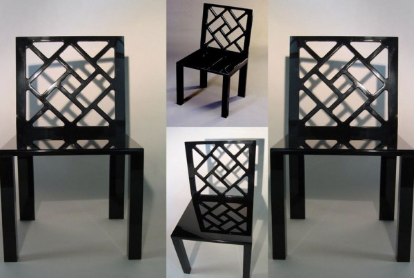 Frette chair in black