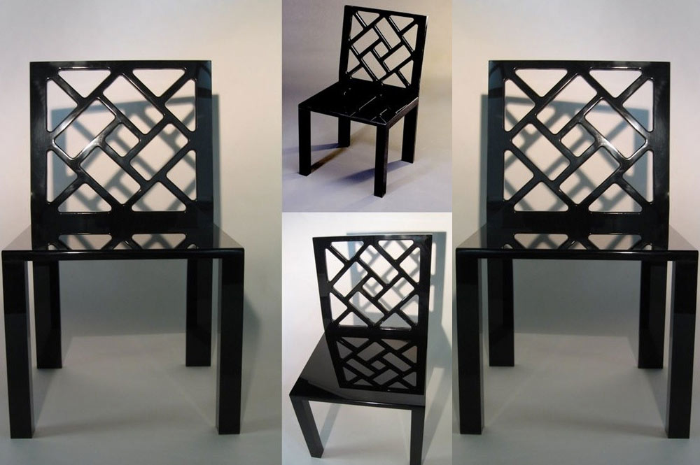 Frette chair in black