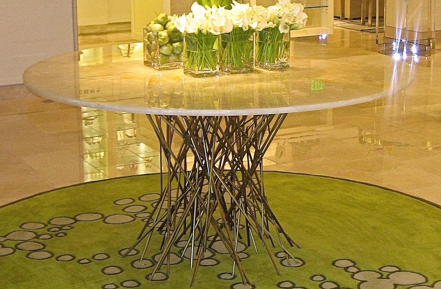 Custom table created for Neiman Marcus
