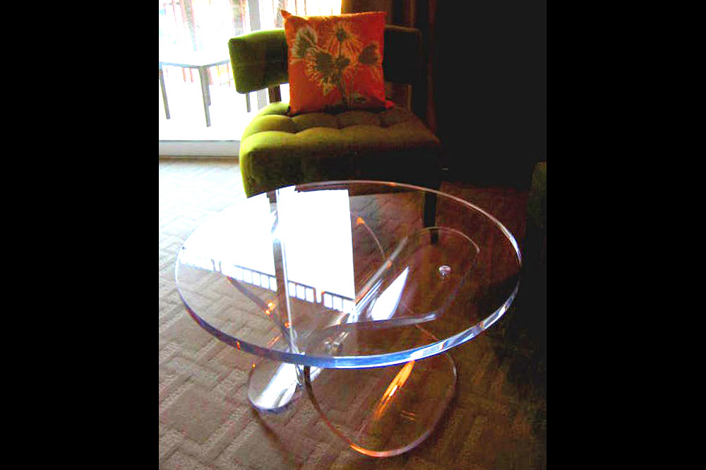Acrylic Butterfly Table