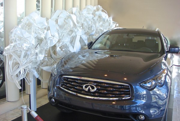 Custom installation for the San Francisco Symphony in Conjunction with TBWAChiatDay for Infiniti Motors